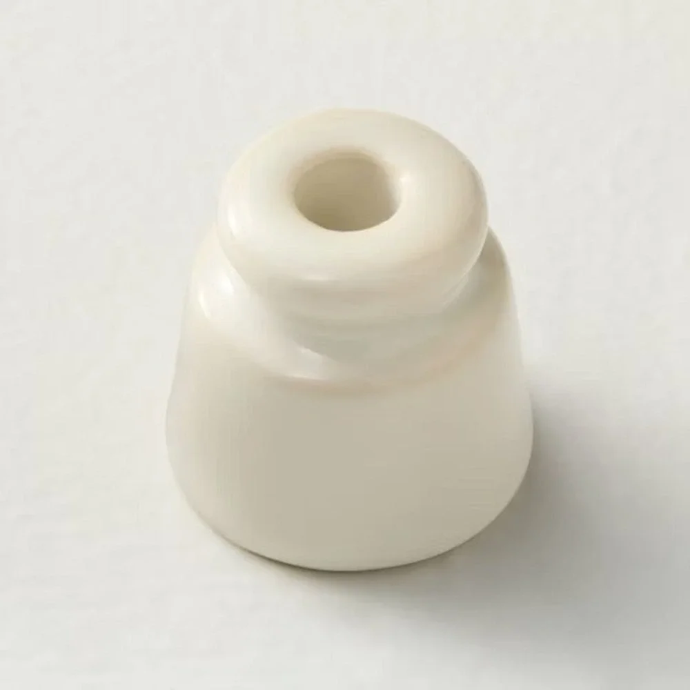 25pc Mini Taper Wishing Candles with‎ Ceramic Holder – Hearth & Hand Magnolia